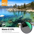 thumbnail image 2 of Filtro Polarizador Circular K&F CONCEPT 40.5mm HD 28 Capas, 2 of 8