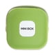 thumbnail image 1 of Organizador de joyas de silicona verde matcha, caja de joyería multifuncional cuadrada con espejo, 1 pieza de Unique Bargains, 1 of 5