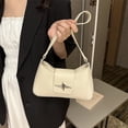 thumbnail image 3 of Bolso de hombro Vintage de cuero PU para mujer, monedero pequeño clásico Y2K, bolsos femeninos de marca de lujo, bolso diario para mujer, 2023, 3 of 5
