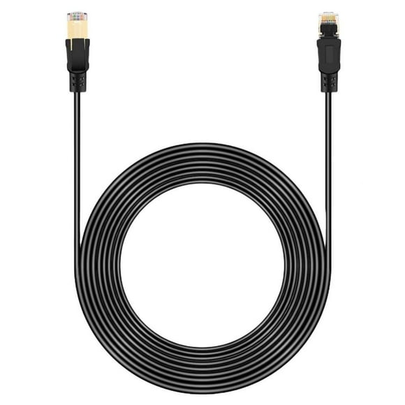 CAT8 Ethernet Cable CAT8 40Gbps 2000MHz CAT 8 Networking FFTP Internet Lan Cord For Laptops PS 4 Router RJ45 Cable Home Ethernet