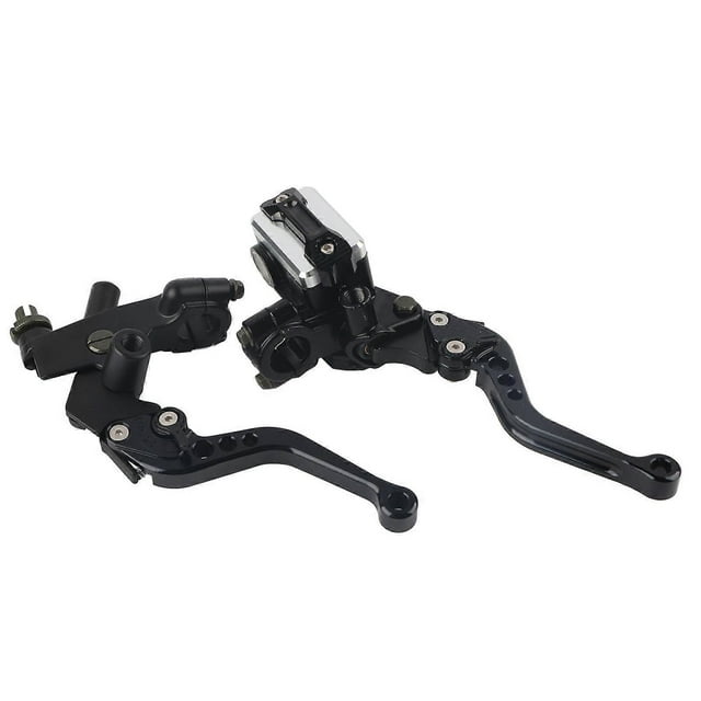 1 paire de leviers de frein et d\'embrayage universels pour moto de 22 mm (7/8")
