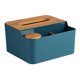 thumbnail image 1 of Caja de pañuelos multifunción, dispensador rectangular de pañuelos faciales para comedor, cocina, 1 of 5
