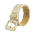 thumbnail image 3 of Moda mujer cinturón ancho pretina Pin hebilla Jeans decorativo Punk traje vestido cintura cadena para Unisex señoras año Nuevo boda fiesta Dorado Fernando Cinturón de mujer, 3 of 8