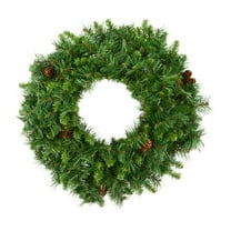 Vickerman Cheyenne Pine 60" Artificial Unlit Holiday Christmas Wreath