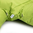 thumbnail image 4 of LeisureMod 2-Person Egg-Swing Chair Cushion in Oxford Fabric with Cotton Filling Quick-Drying Removable Cover for Modern Home, Patio, Garden in Light Green, 4 of 5