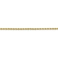 thumbnail image 3 of 14k Yellow Gold 2mm Solid Diamond Cut Rope Chain w/ Lobster Clasp 30", 3 of 5