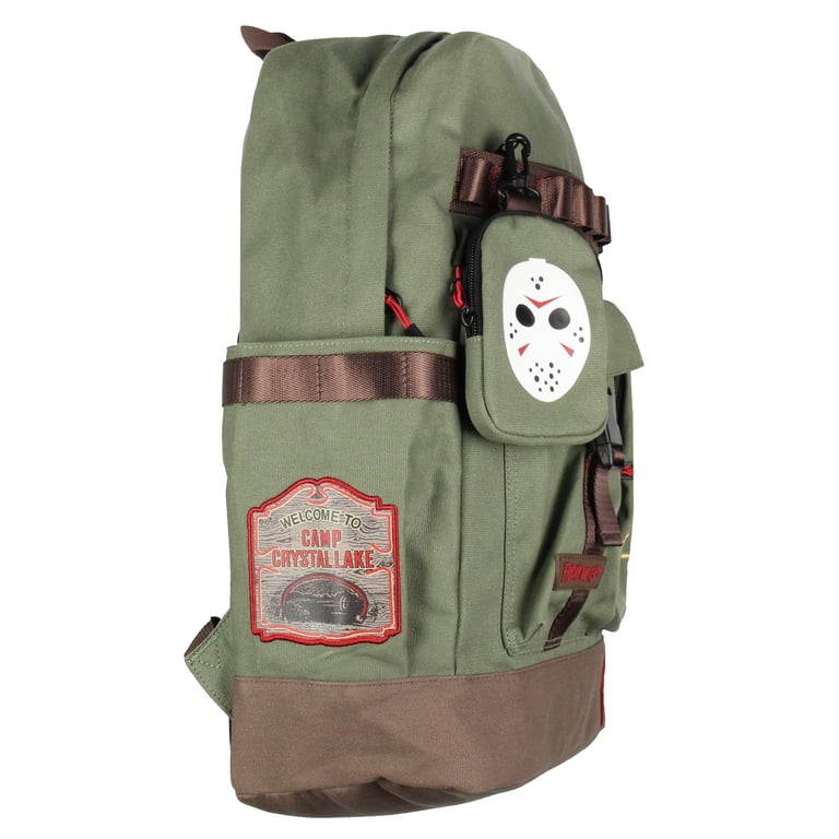 Friday the 13th Backpack Camp Crystal Lake Rugged School Travel