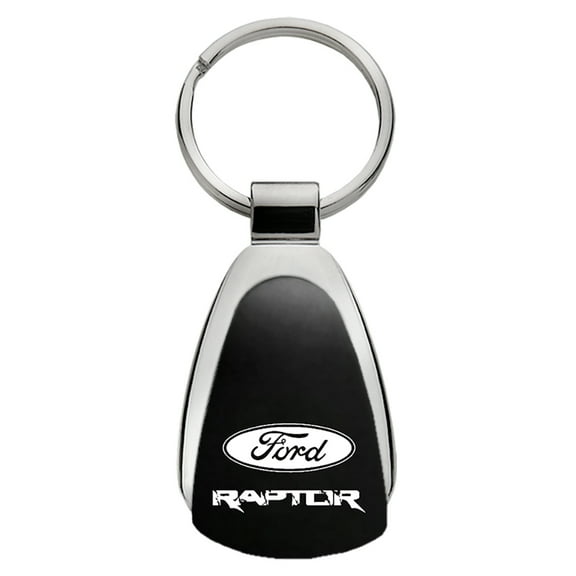 Au-TOMOTIVE GOLD Raptor Black Teardrop Key Fob