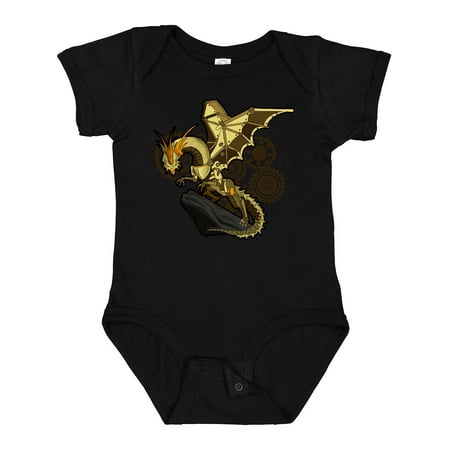 

Inktastic Steampunk Dragon Gift Baby Boy or Baby Girl Bodysuit