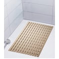 thumbnail image 3 of Eurotex Shower Mat Non Slip 24" x 18" Shower Floor Mat Anti slip for Shower Stall with Drain Holes Bathroom Bath Tub Mats, Beige, 3 of 8