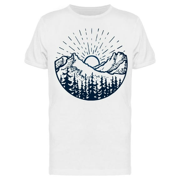 Awesome Landscape T-Shirt Men -Image by Shutterstock, Male Large