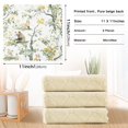 thumbnail image 6 of Yayeee 6 Pack Kitchen Dish Cloths Set for Washing Soft Drying Absorbent Microfiber Towels, Watercolor Forest Animals, 6 of 9