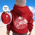 thumbnail image 4 of Grblisyd Cute Hoodie Kids Girls Aesthetic Preppy Floral Print Hoodies Kawaii Long Sleeve Graphic Pullover, 4 of 4