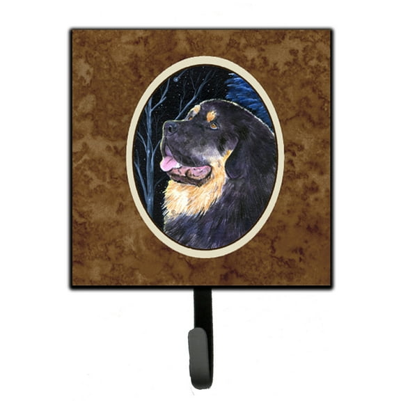 Carolines Treasures SS8552SH4 Starry Night Tibetan Mastiff Leash or Key Holder 7Hx4.25W multicolor