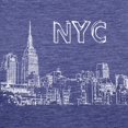 thumbnail image 3 of CafePress - Bw Nyc Sketch For T T Shirt - Womens Tri-blend T-Shirt, 3 of 4