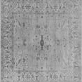 thumbnail image 1 of Ahgly Company Indoor Square Oriental Gray Industrial Area Rugs, 4' Square, 1 of 4