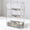 11.81in, variant on Floating Savings Box, Clear Acrylic Money Bank with Floating Bill Effect - Decorative Cash Saver & Savings Challenge Display for Kids Teens Adults