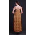 thumbnail image 2 of Bimba Damask Ladies Long Summer Sleeveless Tye Dye Print Casual Maxi Beach Dress-XXX-Large, 2 of 6