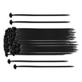 thumbnail image 4 of 100 bridas de nailon para cables, soportes para bridas con autobloqueo para clasificar cables, accesorios ligeros resistentes al fuego, bridas. 08 x 28 cm, 4 of 8