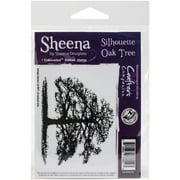 Sheena Douglass Cling Stamp-Silhouette Oak Tree