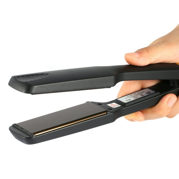 Qiilu Hairstyling Tool Professional Temperature Control Flat Iron