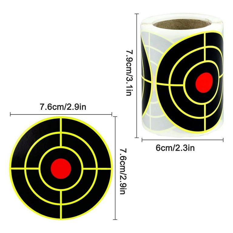 100 bersagli splatter bersagli di carta Roll Shooting Target