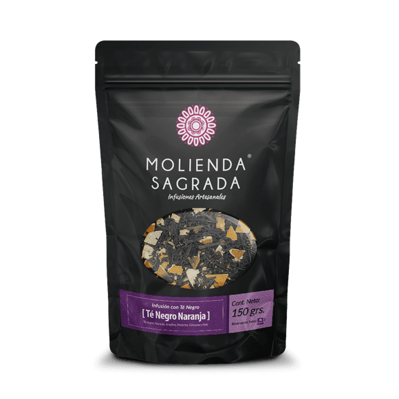 Molienda Sagrada - Té Negro Naranja 150 Gr. - 100% Natural