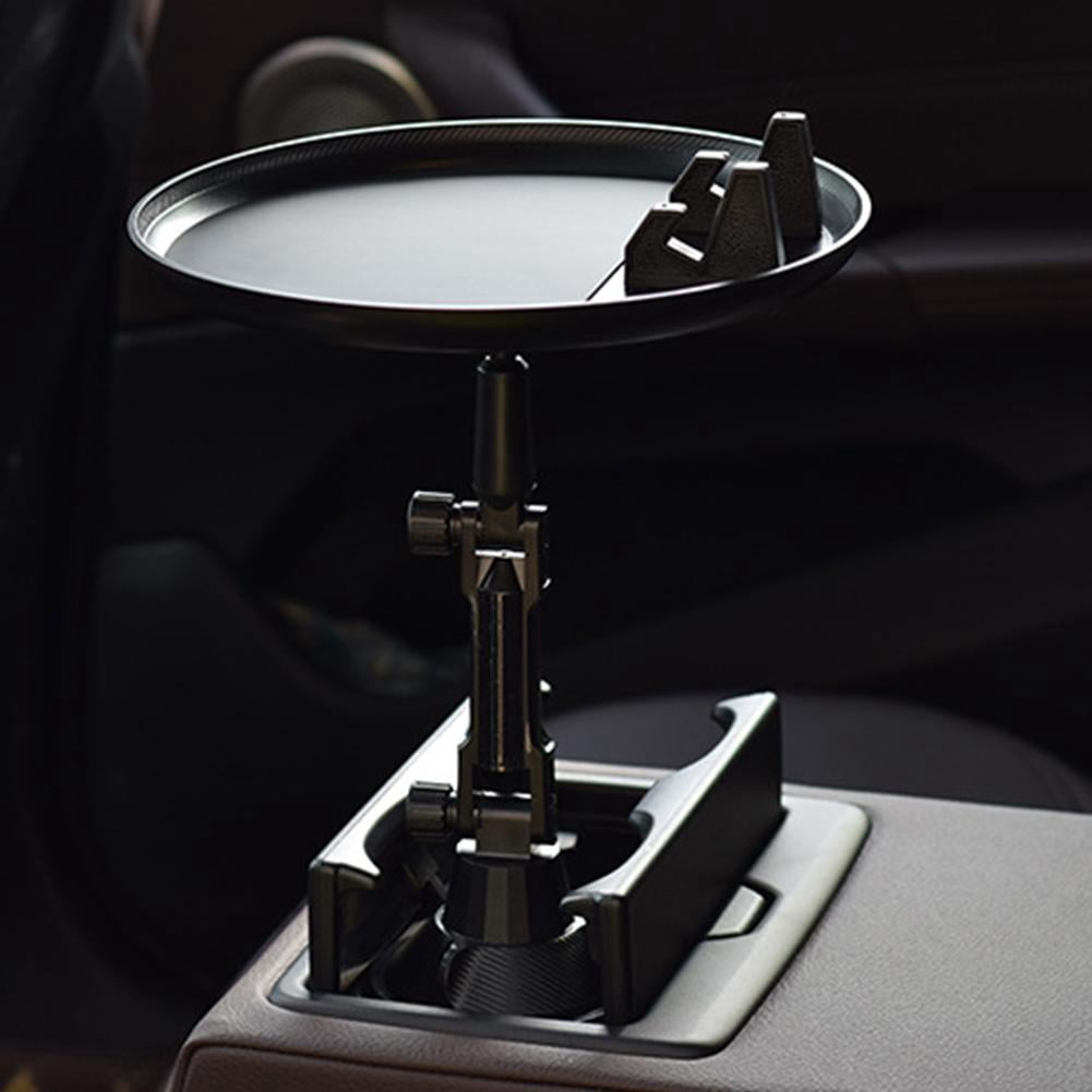 Car Travel Tray Food Drink Cup Coffee Table Stand Mount Holder Dinner Plate