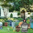 thumbnail image 5 of Pompotops Halloween Tombstone Decoration With Scary Sounds Glowing Sound Effects Tombstone For Party Halloween Patio Indoor And Outdoor Decoration, 5 of 7