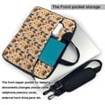 thumbnail image 2 of Lsque Cute Dogs Head Pattern Laptop Bag – Portable & Slim Single-Shoulder Computer Case with Adjustable Strap, Protective, Lightweight for 13”/14”/15.6” Laptops, 2 of 8