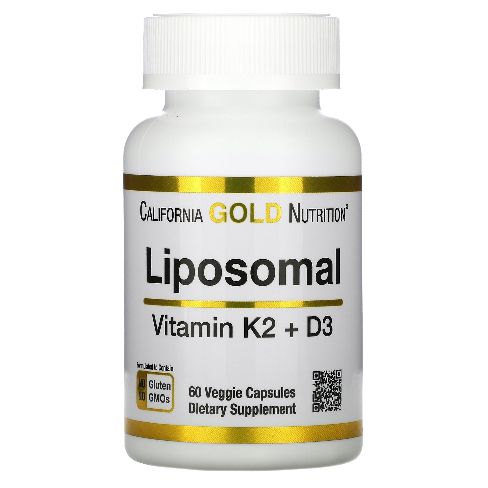 Liposomal Vitamin K2 + D3, Featuring Dry Liposome Delivery Method by