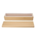 thumbnail image 2 of Loaf Mould, Easy To Demold Rectangle  Mould Dishwasher Safe With Wooden Box And Cover For Cake, 2 of 8