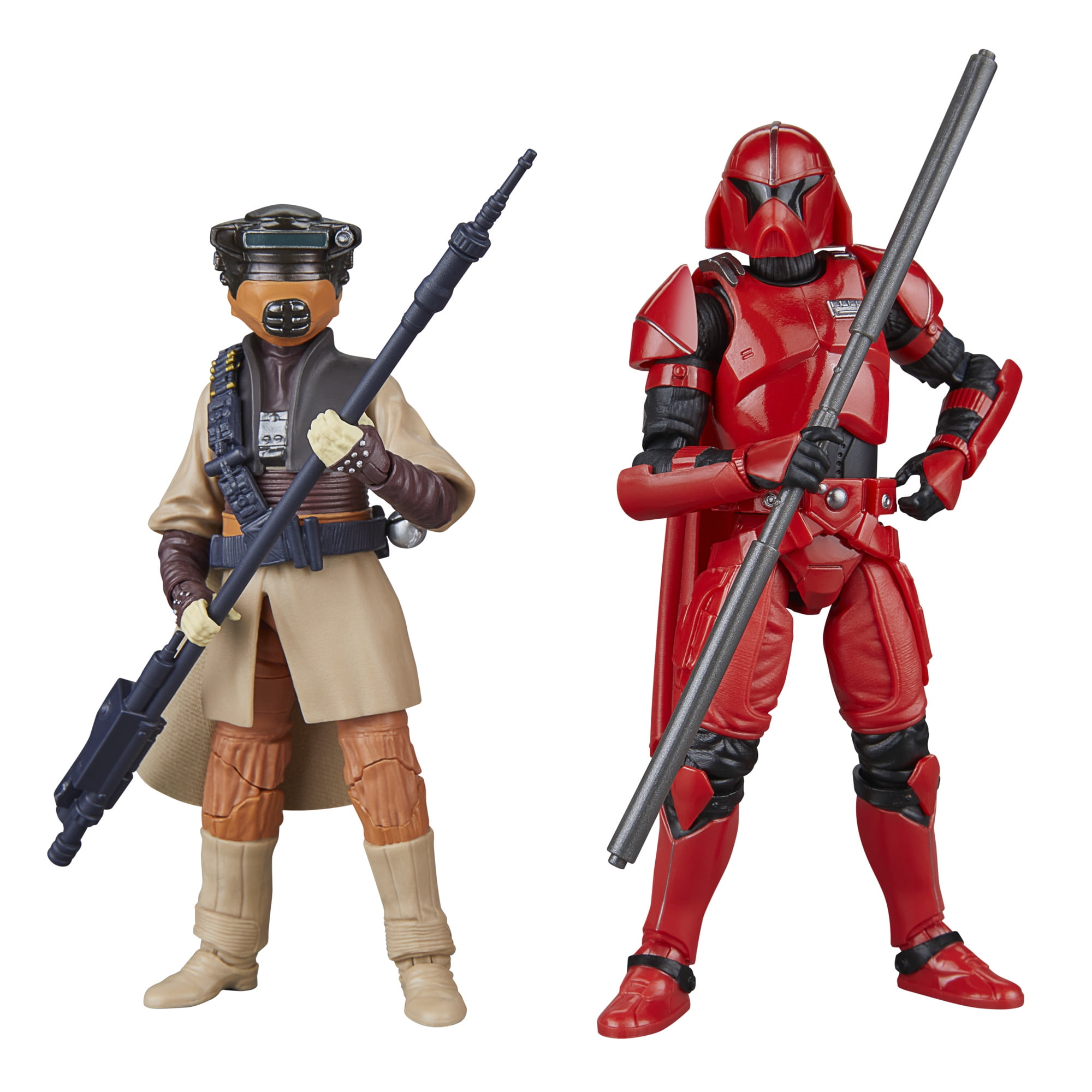 Star Wars The Black Series Luke Skywalker & Leia Organa, Shadows of the Empire Action Figures (6”)