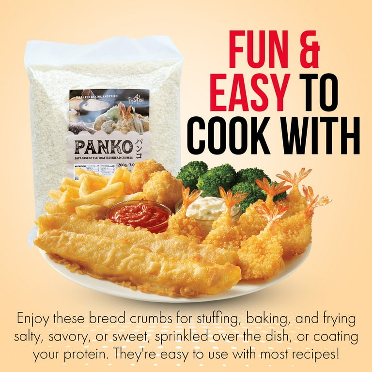 Fusion Select 2 Packs Panko Bread Crumbs - Japanese-Style Fusion Select 2 Packs Panko Bread Crumbs - Japanese-Style
