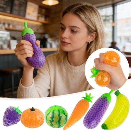 Fruit Squishys Sensory Slow Rise Squishys Stress Relief Toys for Party Favor Gifts Birthday Gifts Goodie Bag Stuffers