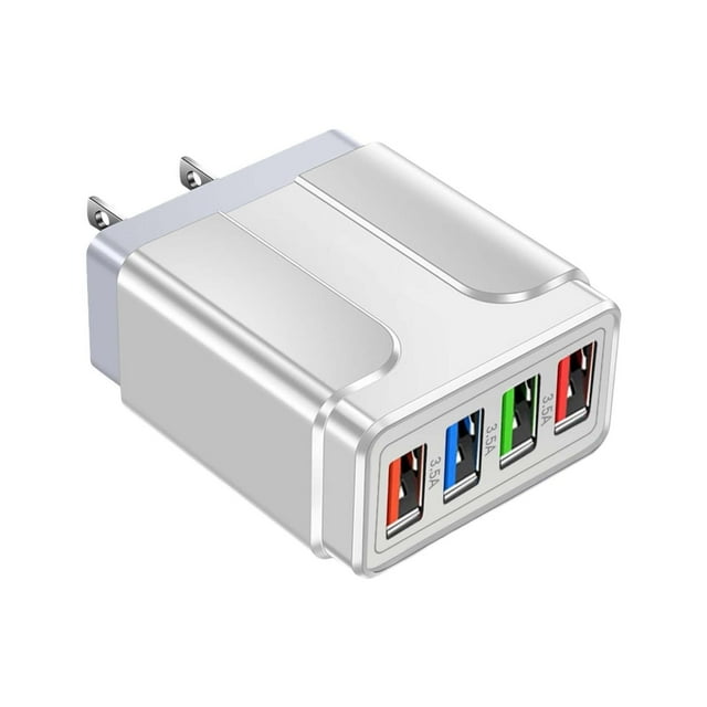 Wall-Mounted USB Charger - Universal Compatibility, Safe Reliable, Overheating Protection, Perfect Gift for Father/Husband