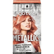 Schwarzkopf gt2b Metallics Permanent Hair Color, M97 Gilded Rose