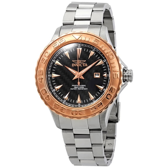 Invicta Pro Diver Men's Black Dial Quartz Watch 12557