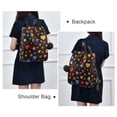 thumbnail image 4 of FORMRS Women's Travel Backpack Purse Anti-Theft Hidden Pockets Casual Shoulder Bag, Moon Pattern, 4 of 7