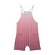thumbnail image 3 of Odeerbi 5-14 Años Niñas Traje de Verano Lindo Gradiente Camisola Romper Casual Transpirable Cómodo Combinados Pantalones Cortos Con Bolsillos, 3 of 6