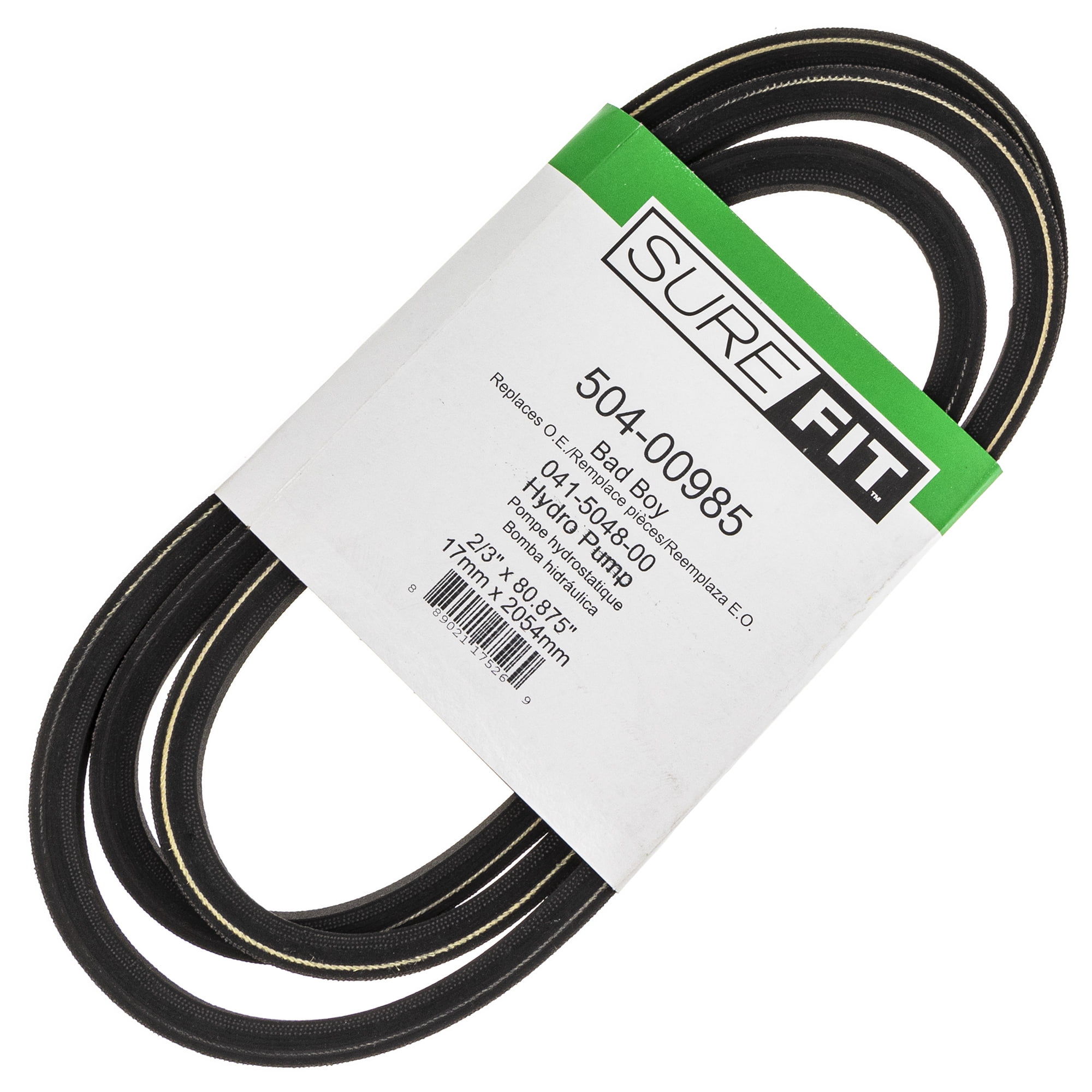 SureFit 61" 72" Deck Hydro Belt Replacement for Bad Boy 041504800