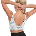 thumbnail image 3 of Cinnamoroll Women's Sports Bras Fitness Workout Crop Tank Top Padded Yoga Top, 3 of 6