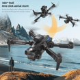 Remote Control Drone With Dual Camera 4K Foldable Headless Quadcopter