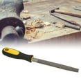 thumbnail image 1 of Steel File, Metal File, Non Slip Comfortable Medium Tooth Double Grain Half Round File T12 Carbon Steel File Tool, 1 of 8