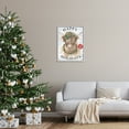thumbnail image 3 of Stupell Industries Farmhouse Holiday Cow Holiday Painting Gray Framed Art Print Wall Art, 24 x 30, 3 of 9