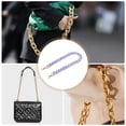 thumbnail image 5 of Unique Bargains 1 Pc Colorful Handbag Chain Strap 23.62" Dark Blue Purple Acrylic, 5 of 5