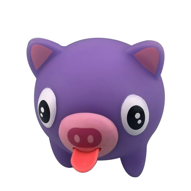 Pelota de animales parlantes de PVC para aliviar el estrés, pelota suave de juguete, regalos para niños