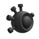 thumbnail image 1 of Equipo de entrenamiento para fortalecer el agarre de la mano: pelota compacta para ejercicios de fuerza de agarre. Negro, 1 of 8