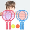 thumbnail image 2 of Shisuyan Tennis Racket Set for Childrens Tennis Racket 2 Sets 10.4x5.5x1.2in, 2 of 8