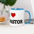 thumbnail image 4 of CafePress - I Love MY PASTOR Mug - 11 oz Ceramic Mug - Novelty Coffee Tea Cup, 4 of 6